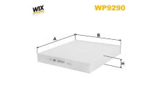 Filtr, vzduch v interiéru WIX FILTERS WP9290