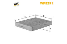 Filtr, vzduch v interiéru WIX FILTERS WP9291