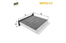 Filtr, vzduch v interiéru WIX FILTERS WP9313