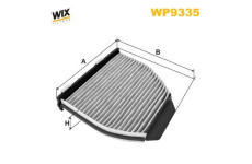 Filtr, vzduch v interiéru WIX FILTERS WP9335
