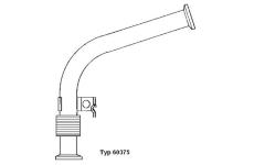 Potrubie AGR-ventilu BorgWarner 60375D
