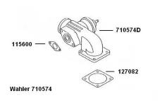 AGR - Ventil BorgWarner 710574D