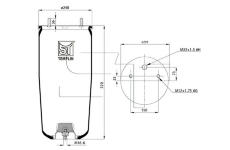 vlnovec pérování ST-TEMPLIN bez zvonu BPW 30