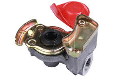 hlavice spojovací vzduchové hadice ST-Templin červená M16x1,5 DAF, IVECO, MAN, MERCEDES