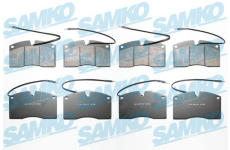 Sada brzdových destiček, kotoučová brzda SAMKO 5SP1147
