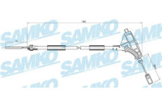 Tažné lanko, parkovací brzda SAMKO C0010B