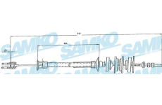 Tazne lanko, ovladani spojky SAMKO C0144C