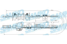 Tazne lanko, ovladani spojky SAMKO C0173C