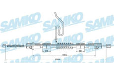 Tažné lanko, parkovací brzda SAMKO C0288B