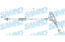 Tazne lanko, parkovaci brzda SAMKO C0640B