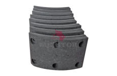 Sada brzdoveho oblozeni, bubnova brzda MERITOR MBLK2840