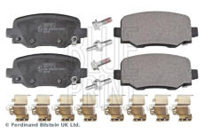 Sada brzdových destiček, kotoučová brzda Blue Print ADA104277