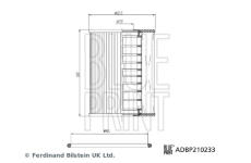 Olejový filter BLUE PRINT ADBP210233