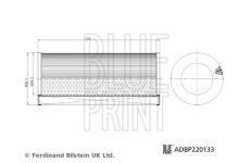 Vzduchový filtr BLUE PRINT ADBP220133