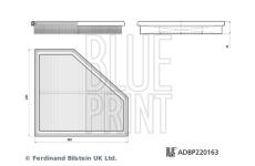 Vzduchový filtr BLUE PRINT ADBP220163