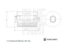 Palivový filtr BLUE PRINT ADBP230007