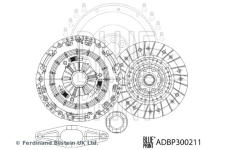 Spojková sada BLUE PRINT ADBP300211