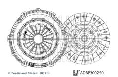 Spojková sada BLUE PRINT ADBP300250