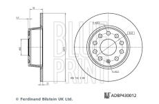Brzdový kotouč BLUE PRINT ADBP430012