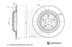 Brzdový kotouč BLUE PRINT ADBP430017