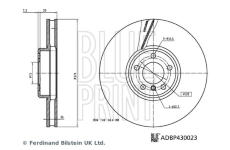 Brzdový kotouč BLUE PRINT ADBP430023