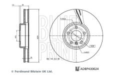 Brzdový kotouč BLUE PRINT ADBP430024