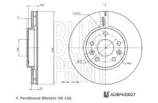 Brzdový kotouč BLUE PRINT ADBP430027