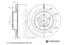 Brzdový kotouč BLUE PRINT ADBP430031
