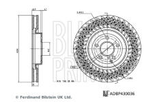 Brzdový kotouč BLUE PRINT ADBP430036