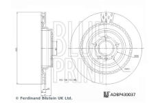 Brzdový kotouč BLUE PRINT ADBP430037