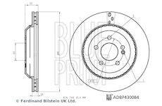 Brzdový kotouč BLUE PRINT ADBP430084