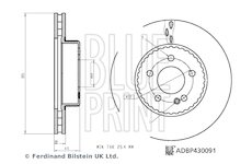 Brzdový kotouč BLUE PRINT ADBP430091