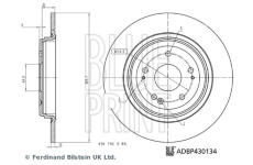 Brzdový kotouč BLUE PRINT ADBP430134