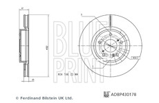 Brzdový kotouč BLUE PRINT ADBP430178