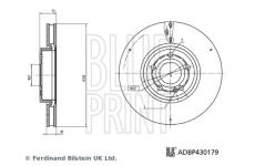 Brzdový kotouč BLUE PRINT ADBP430179