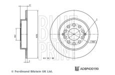 Brzdový kotouč BLUE PRINT ADBP430190