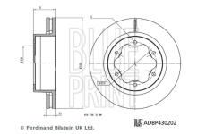 Brzdový kotouč BLUE PRINT ADBP430202