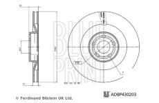 Brzdový kotouč BLUE PRINT ADBP430203