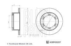 Brzdový kotouč BLUE PRINT ADBP430207