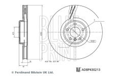 Brzdový kotouč BLUE PRINT ADBP430213