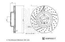 Brzdový kotouč BLUE PRINT ADBP430217