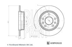 Brzdový kotouč BLUE PRINT ADBP430220