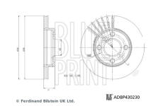 Brzdový kotouč BLUE PRINT ADBP430230