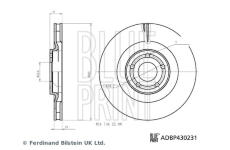 Brzdový kotúč BLUE PRINT ADBP430231