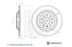 Brzdový kotouč BLUE PRINT ADBP430233