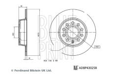 Brzdový kotouč BLUE PRINT ADBP430258