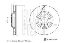 Brzdový kotúč BLUE PRINT ADBP430268