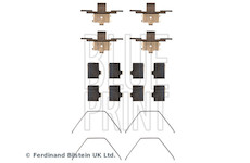 Sada prislusenstvi, oblozeni kotoucove brzdy BLUE PRINT ADBP480021