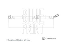 Brzdová hadice BLUE PRINT ADBP530043