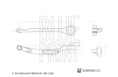 Zaveseni motoru BLUE PRINT ADBP800125